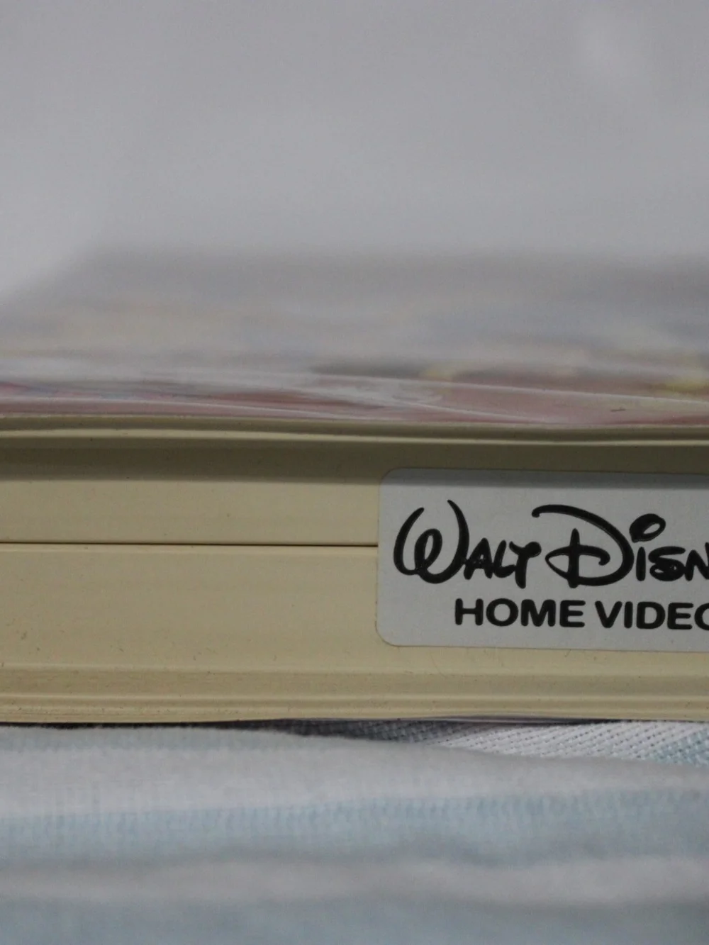 Beauty and the Beast Classic Disney VHS - Purple & Yellow Cover